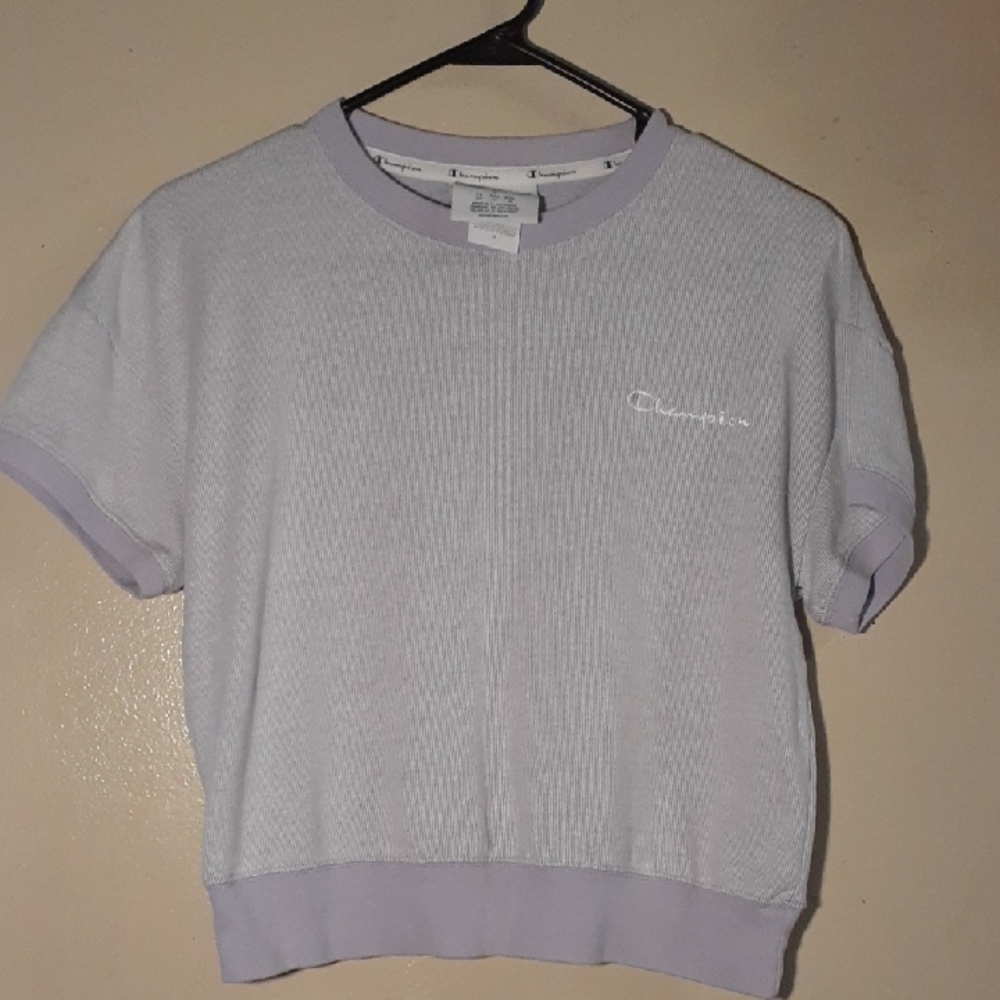 Champion Light Purple Athletic Tee